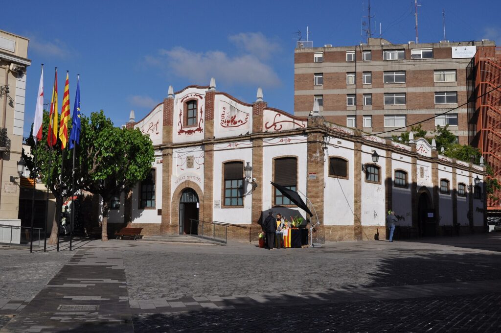 Mercat Vell, the old market hall in Mollet del Vallès