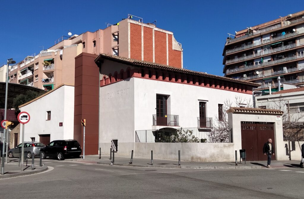 Can Rigalt house in Sant Adrià de Besòs