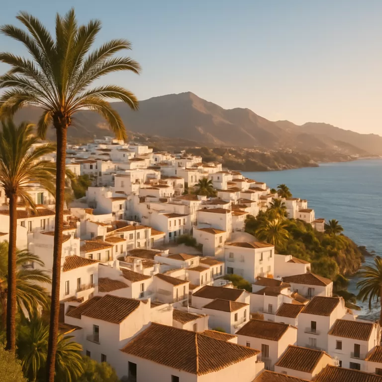 Costa del Sol coastline, Andalusia, Spain