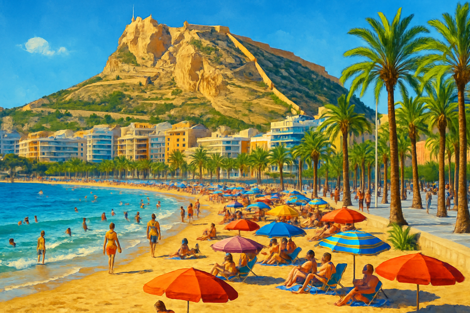Playa del Postiguet, Alicante