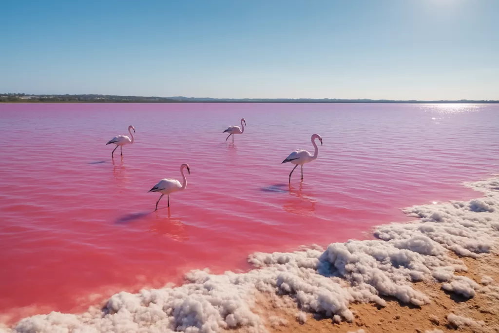 Pink Lake of Torrevieja (Laguna Rosa)