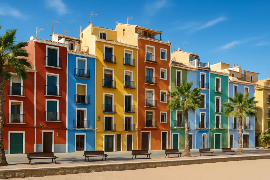 Villajoyosa (painted houses)