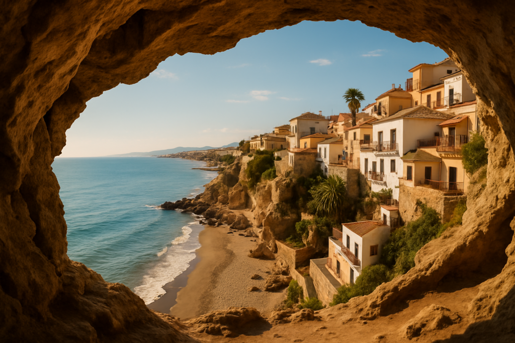 Illustration of Bajondillo Cave, Torremolinos
