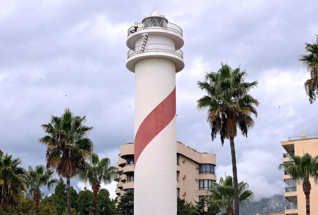 Marbella Lighthouse, Marbella, Spain