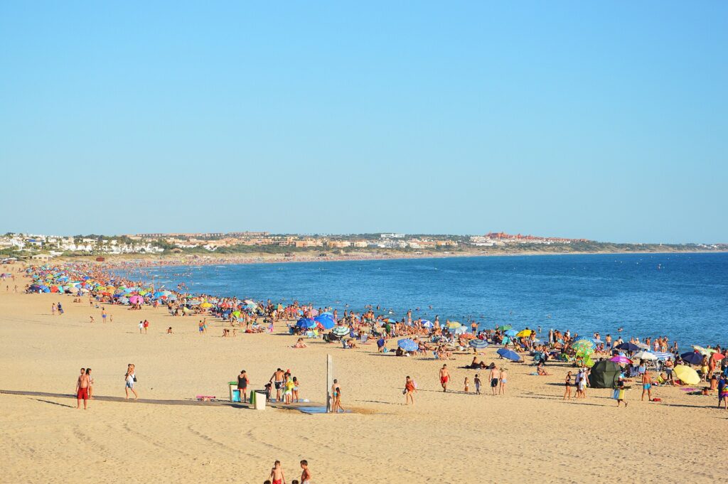 Playa de la Barrosa, Chiclana de la Frontera, Spain