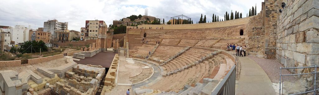 Roman Theatre of Cartagena, Cartagena, Spain