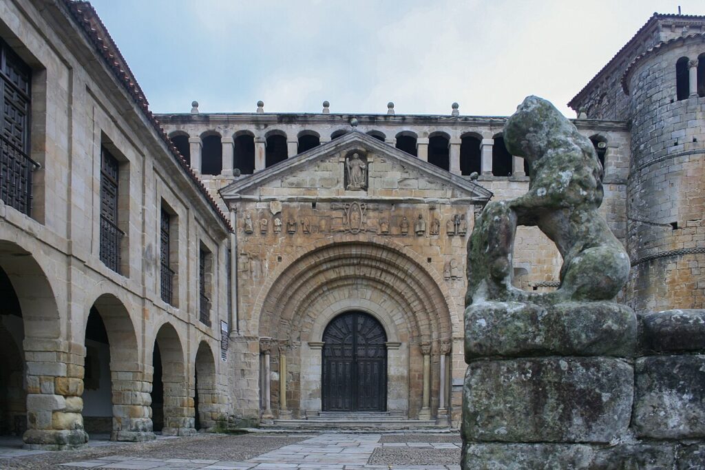 The Romanesque Colegiata de Santa Juliana in Santillana del Mar, Cantabria