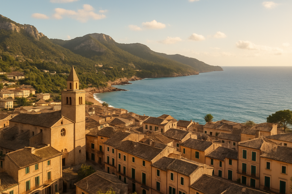 Alaró: Mallorca mountain town below its castle