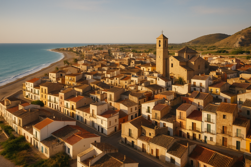 Almenara: Beaches and Castle Hill near Sagunto