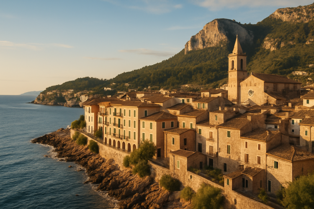 Esporles: Tramuntana valley town near Palma