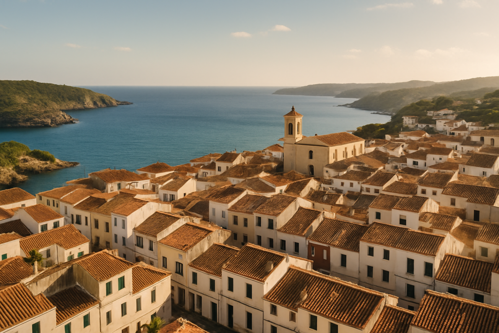 Ferreries: inland Menorca town and Santa Àgueda