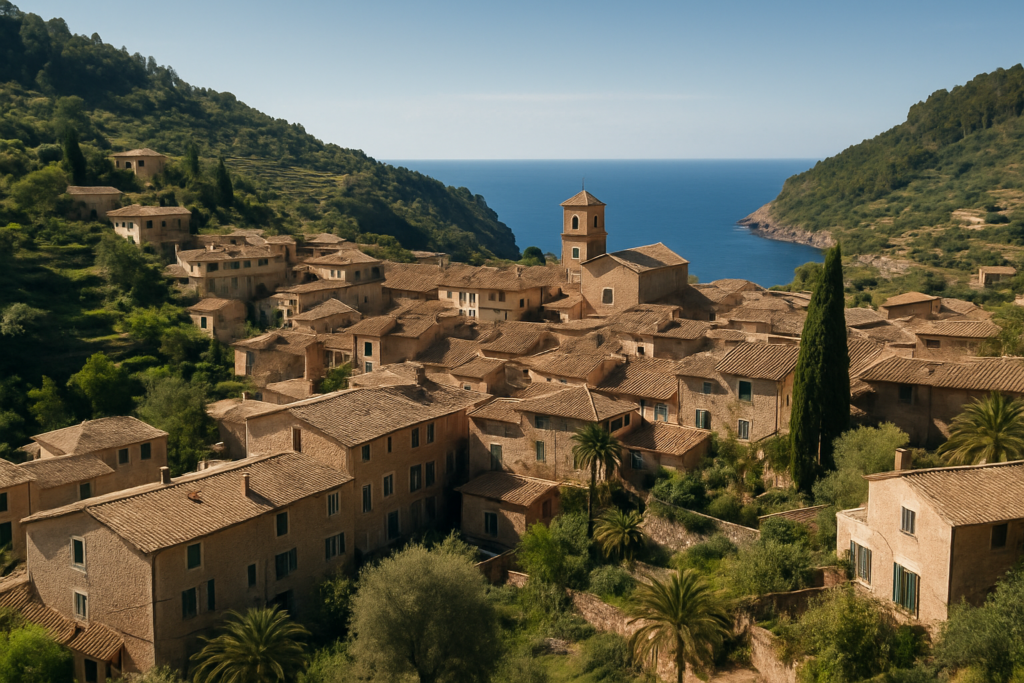 Fornalutx: stone village in the Sóller valley