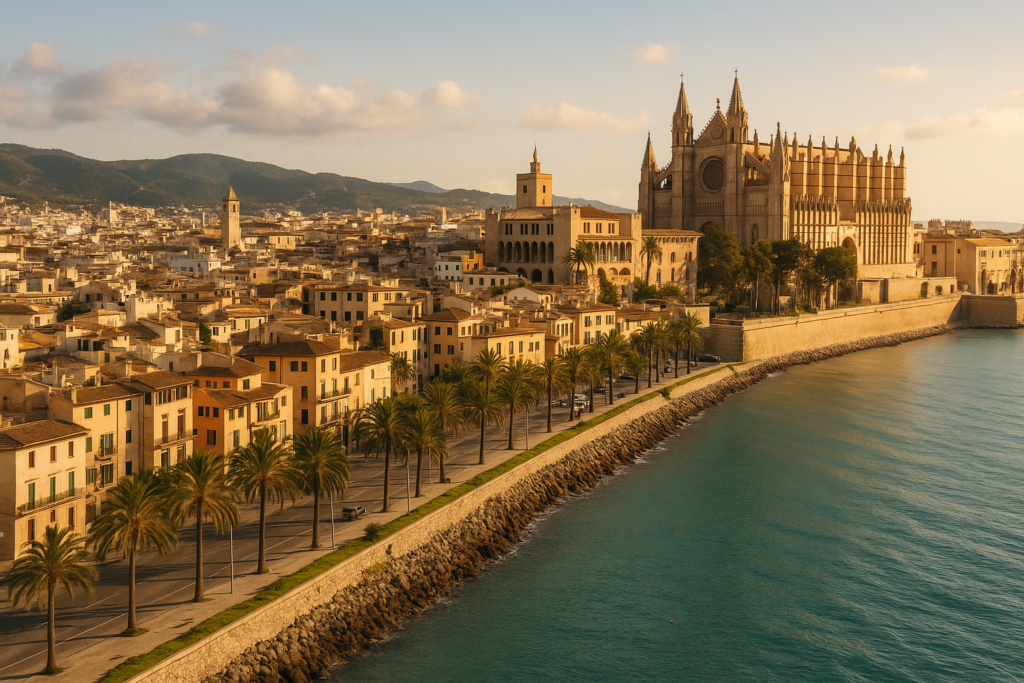 Palma de Mallorca: The Cathedral, Old Town and Beaches